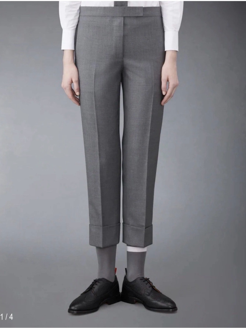 Thom Browne Women’s TWILL CLASSIC Fit 1 Super 120 Sz.44 NWT $1190